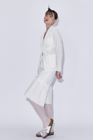 Lily-of-the-valley blazer