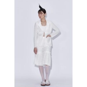 Lily of the valley suit - blazer & culottes